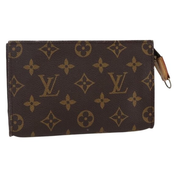 LOUIS VUITTON Monogram Bucket PM Accessory Pouch LV Auth 145087 - Picture 1 of 16